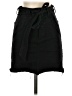 Express Solid Black Denim Skirt Size 00 - photo 1