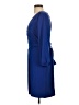 J.Crew 100% Polyester Solid Blue Cocktail Dress Size 4 - photo 5