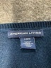 American Living Stripes Blue Pullover Sweater Size L - photo 4