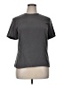 Chaus Solid Gray Short Sleeve Top Size 14 - photo 1