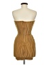 Unbranded Metallic Gold Cocktail Dress Size M - photo 2