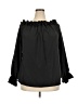 Unbranded Black 3/4 Sleeve Blouse Size XXL - photo 1