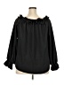 Unbranded Black 3/4 Sleeve Blouse Size XXL - photo 2
