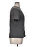 Chaus Solid Gray Short Sleeve Top Size 14 - photo 4