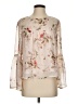 B Collection by Bobeau 100% Polyester Ivory Long Sleeve Blouse Size XS - photo 1