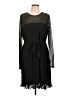 DKNY 100% Polyester Black Cocktail Dress Size 12 - photo 1
