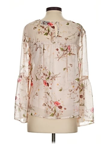 B Collection by Bobeau Long Sleeve Blouse (view 2)