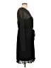 DKNY 100% Polyester Black Cocktail Dress Size 12 - photo 4