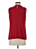 Worthington 100% Polyester Red Sleeveless Blouse Size S - photo 2