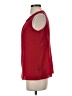 Worthington 100% Polyester Red Sleeveless Blouse Size S - photo 5