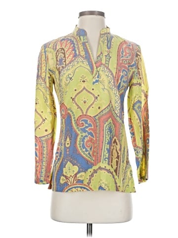 J. McLaughlin 3/4 Sleeve Blouse (view 1)