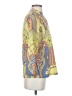 J. McLaughlin Paisley Yellow 3/4 Sleeve Blouse Size 0 - photo 4