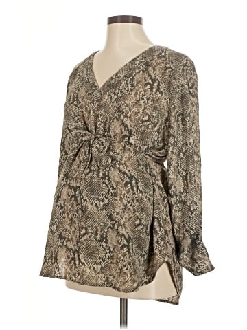 Motherhood Long Sleeve Blouse (view 1)