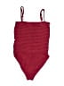 Assorted Brands Chevron-herringbone Burgundy Bodysuit Size XS - photo 2