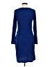 Apt. 9 Blue Casual Dress Size M - photo 2