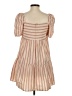 Ann Taylor LOFT Stripes Tan Casual Dress Size 2 - photo 2
