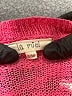 La Miel 100% Acrylic Stars Pink Pullover Sweater Size Sm - Med - photo 7