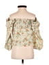Kourt 100% Polyester Green 3/4 Sleeve Blouse Size XS - photo 2