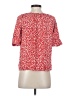 J.Crew 100% Viscose Red Short Sleeve Blouse Size XXS - photo 2