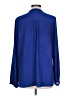 Pleione Blue Long Sleeve Blouse Size L - photo 2