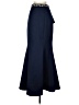 Sequin Hearts Solid Blue Formal Skirt Size 3 - photo 1