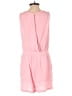 Pink Lily 100% Cotton Solid Pink Romper Size S - photo 2