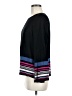 Vince Camuto Stripes Black Pullover Sweater Size M - photo 5
