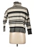 Nordstrom Signature 100% Cashmere Stripes Gray Cashmere Pullover Sweater Size L - photo 2
