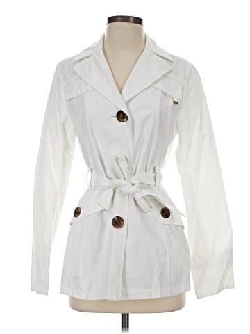 Ellen Tracy Trenchcoat (view 1)