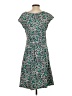 Lands' End Paisley Green Casual Dress Size S - photo 2