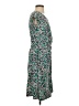 Lands' End Paisley Green Casual Dress Size S - photo 4