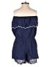 Vineyard Vines 100% Cotton Solid Blue Romper Size XXS - photo 2