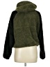 Plush 100% Polyester Green Faux Fur Jacket Size M - photo 2