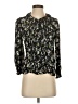 Zara Floral Black 3/4 Sleeve Blouse Size XS - photo 1