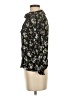 Zara Floral Black 3/4 Sleeve Blouse Size XS - photo 5