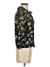 Zara Floral Black 3/4 Sleeve Blouse Size XS - photo 4