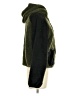 Plush 100% Polyester Green Faux Fur Jacket Size M - photo 4