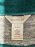 MULTIPLES Green 3/4 Sleeve Top Size L - photo 7
