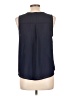E&M Collection Blue Sleeveless Blouse Size L - photo 2