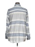Westport Stripes Gray Long Sleeve Button-Down Shirt Size 1X - photo 2