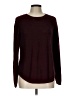 Lety & Me Chevron-herringbone Burgundy Pullover Sweater Size L - photo 1