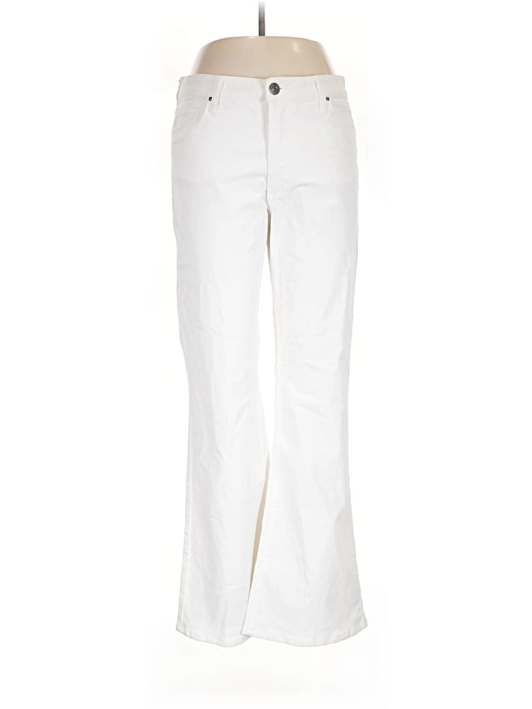 Pre-owned Kut From The Kloth Jeans In Ivory