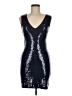 Robert Rodriguez Silver Cocktail Dress Size M - photo 1