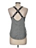 Nike 100% Polyester Gray Active Tank Size M - photo 2