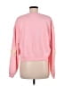 Listicle Floral Pink Pullover Sweater Size L - photo 2
