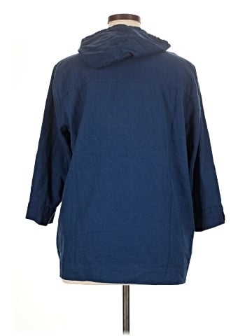 Ellen Tracy 3/4 Sleeve Button-Down Shirt (view 2)