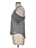 Nike 100% Polyester Gray Active Tank Size M - photo 5