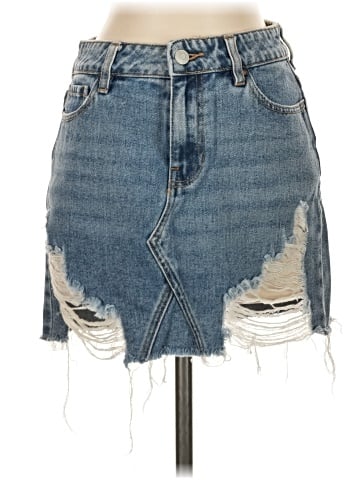 PacSun Denim Skirt (view 1)