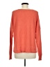 Lucky Brand Solid Orange Pullover Sweater Size M - photo 2