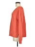 Lucky Brand Solid Orange Pullover Sweater Size M - photo 5
